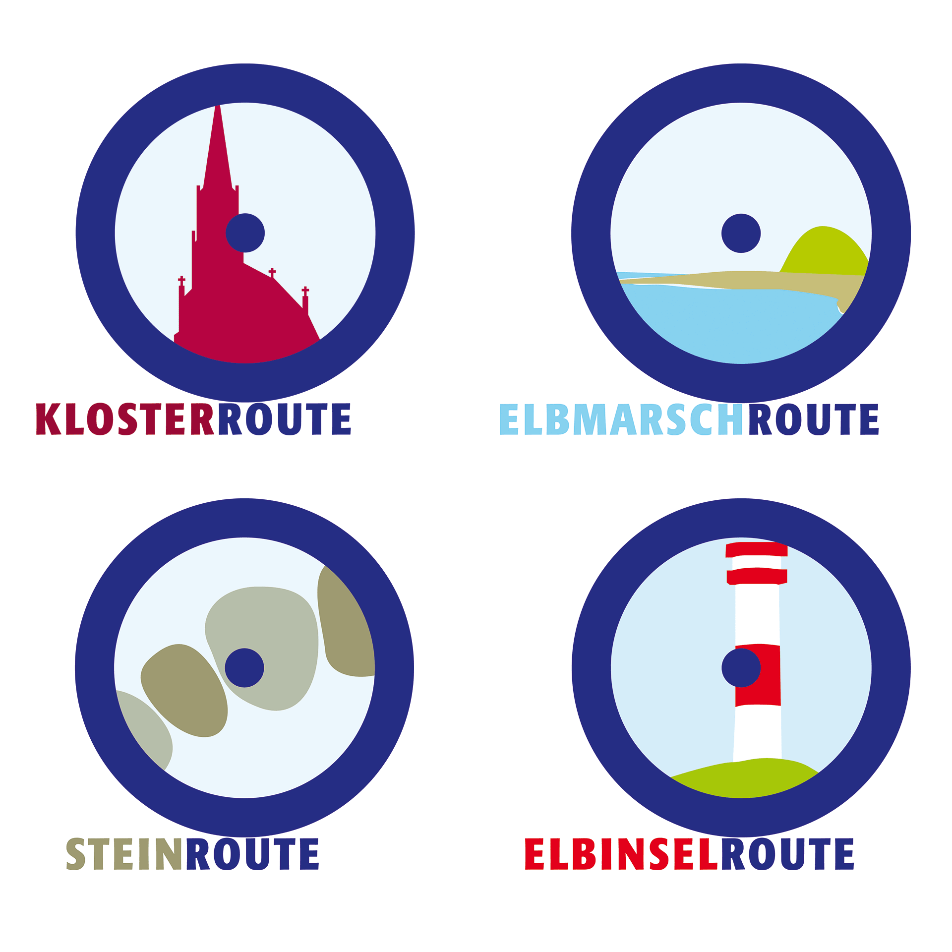 Logo Radtrouten // &copy;Barbara Schubert + Sybill Amthor