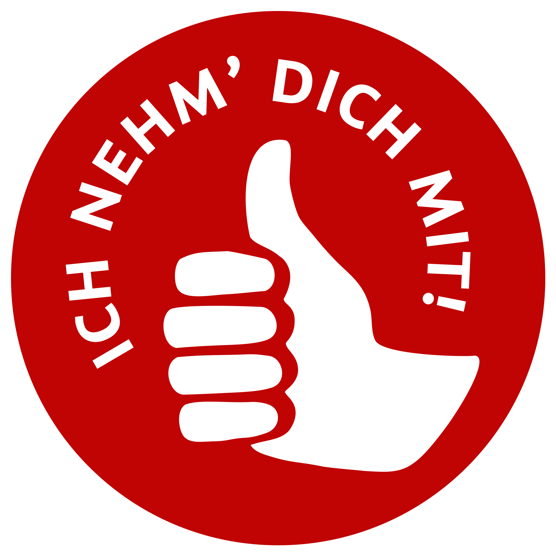 Logo Roter Punkt // OOSTWIND Gestaltung ©Barbara Schubert