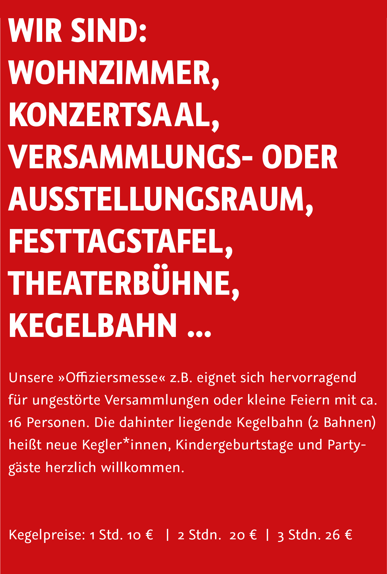 Kulturrestaurant Kombüse 53° Nord 3