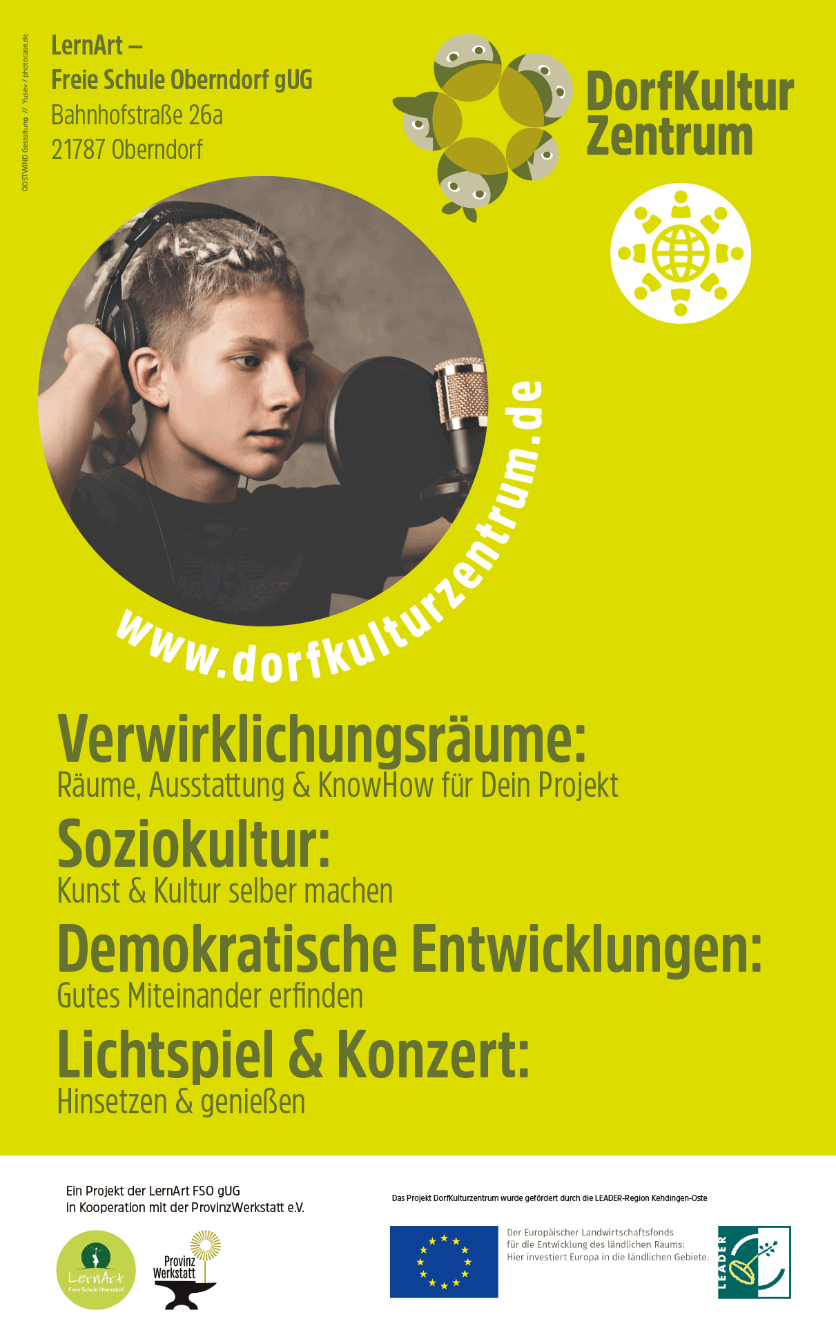 Plakat DorfKulturZentrum